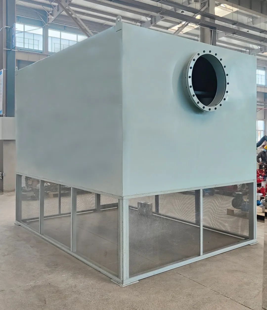 【案例】宁夏某钢厂自洁式空气过滤设备改造